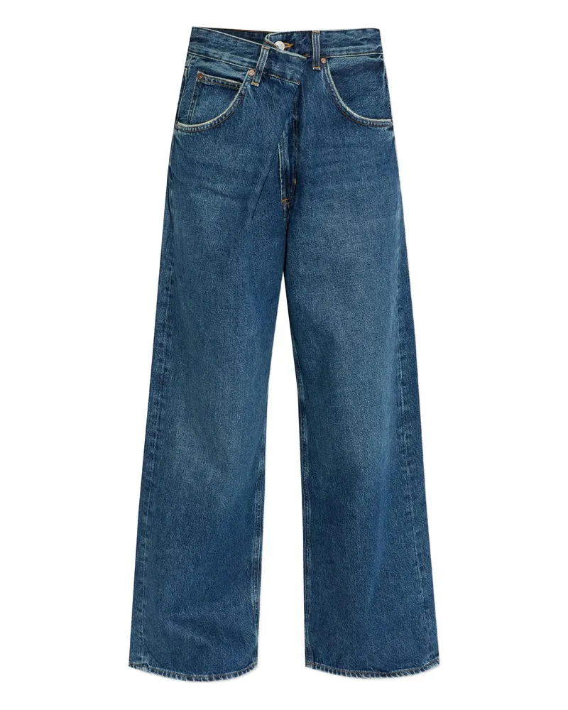 AGOLDE Cotton Jeans Blue