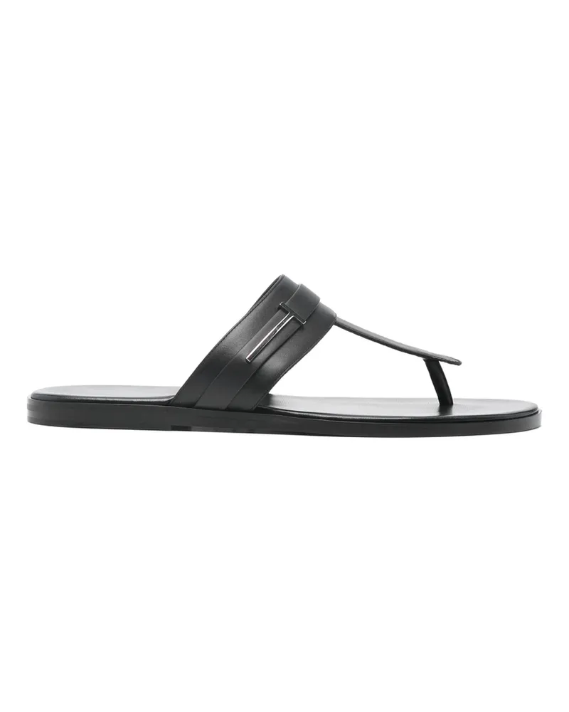 Tom Ford Logo-detail Sandals Black