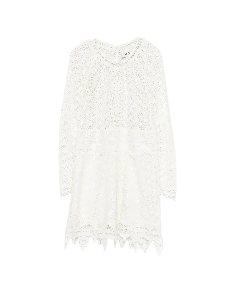 Isabel Marant Open-knit Dress White