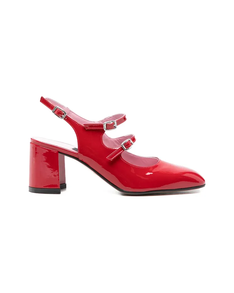 Carel Banana Buckle-strap Pumps Red