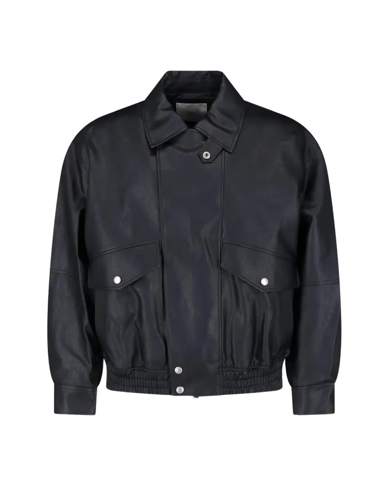 Dunst Elasticated-hem Bomber Jacket Black