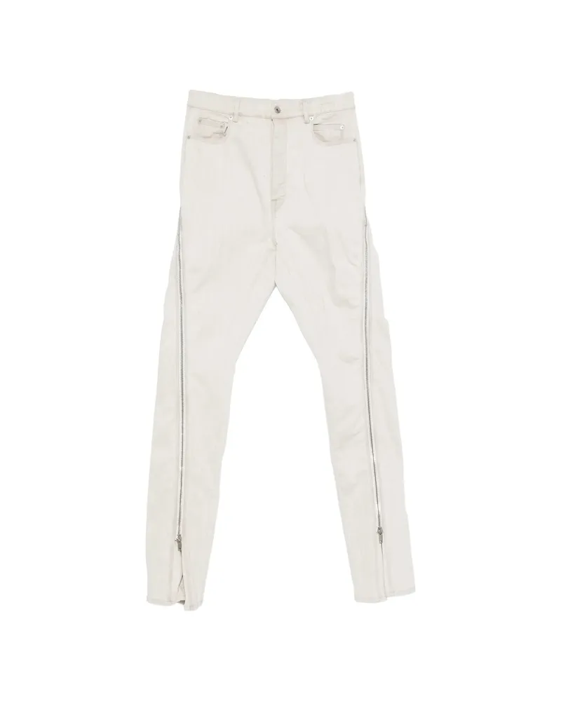 DRKSHDW by Rick Owens Side Zip Jeans Neutrals