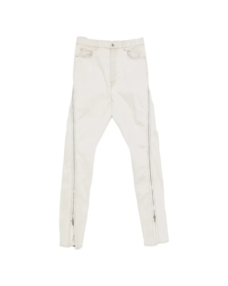 DRKSHDW by Rick Owens Side Zip Jeans Neutrals