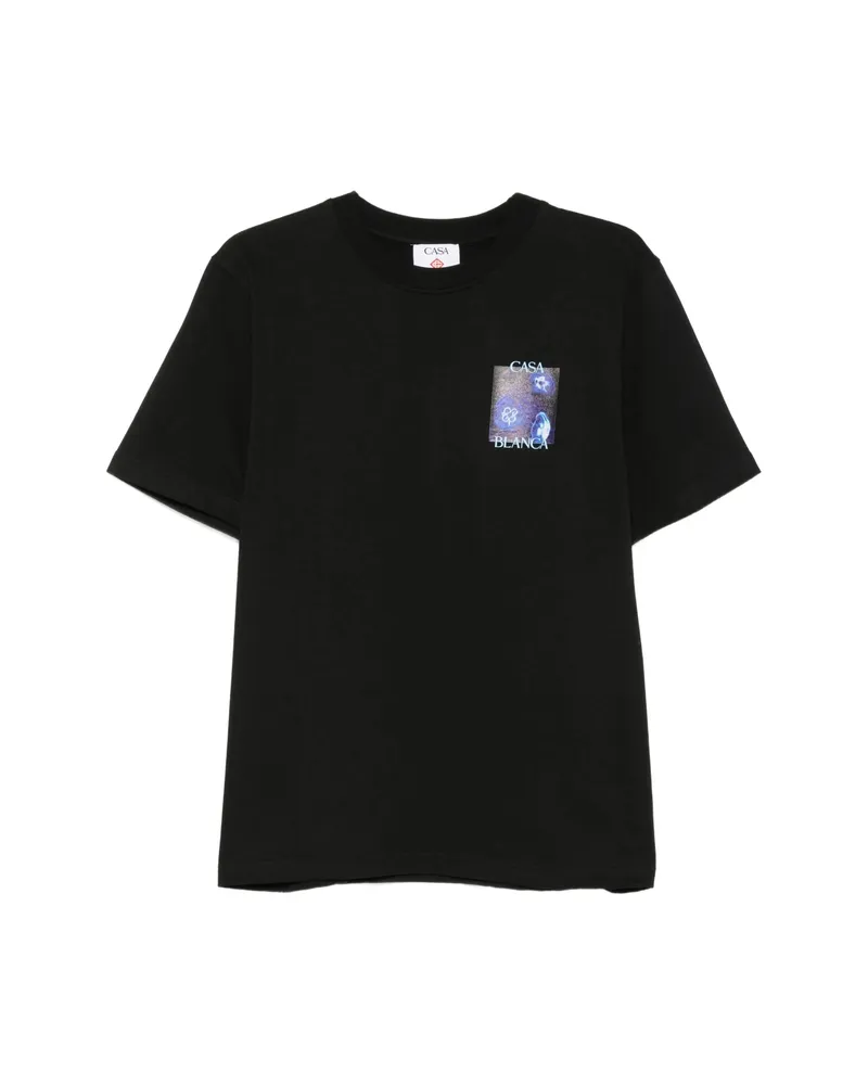Casablanca Paris Meduse Sportive T-shirt Black