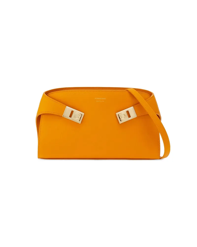 Ferragamo Mini Hug Cross Body Bag Orange