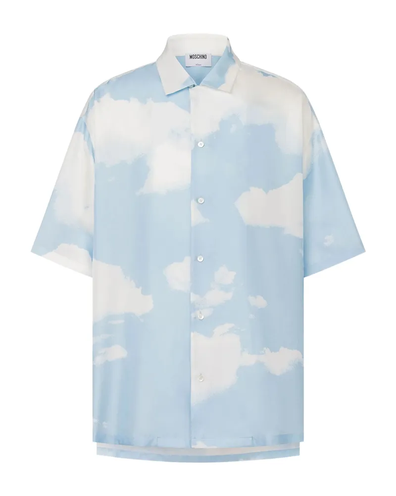Moschino Silk Shirt Blue