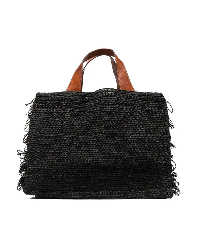 IBELIV Onja Woven Tote Black