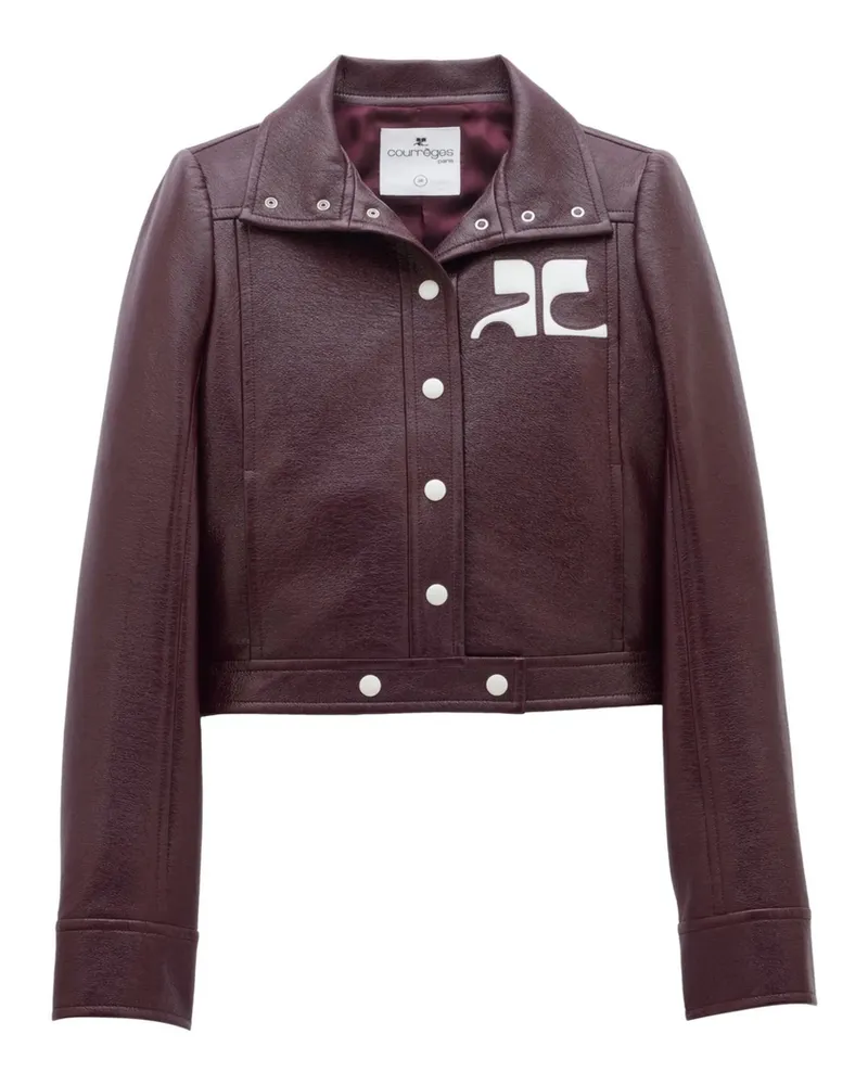 Courrèges Reedition Vinyl Jacket Red