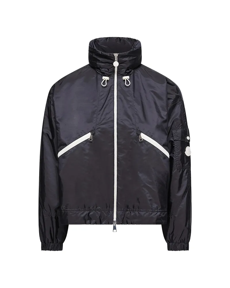 Moncler Zip Bomber Coat Blue
