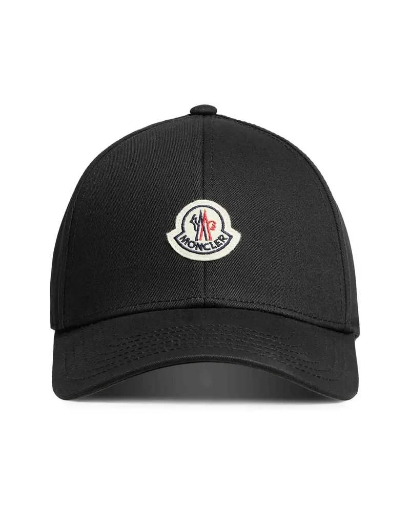Moncler Logo-patch Baseball Cap Black