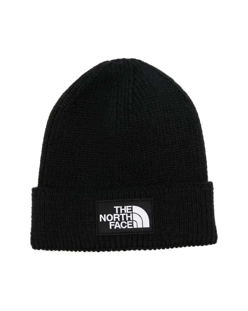 The North Face Logo-patch Beanie Black