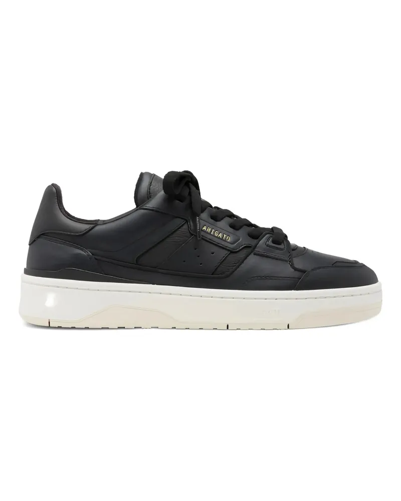 Axel Arigato Clay Leather Panelled Sneakers Black