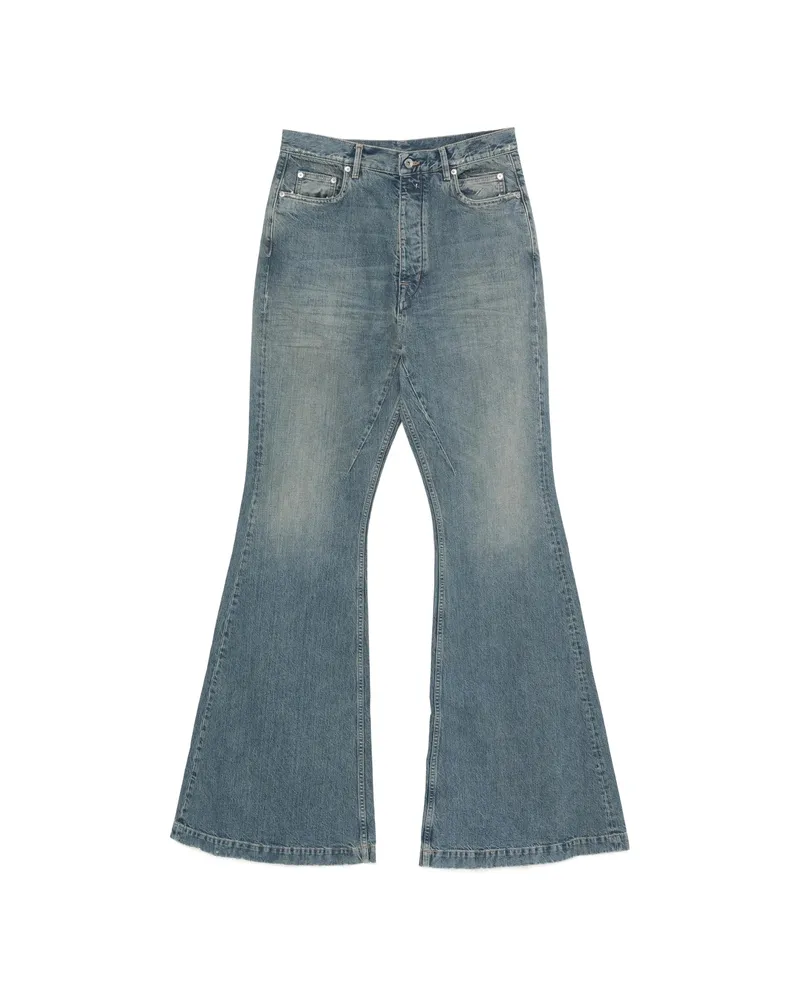 DRKSHDW by Rick Owens Five-pockets Flared Jeans Blue