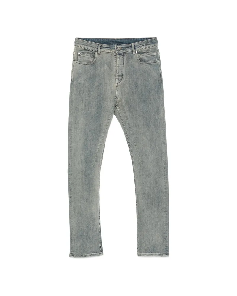 DRKSHDW by Rick Owens Detroit Faded-effect Five-pocket Jeans Blue