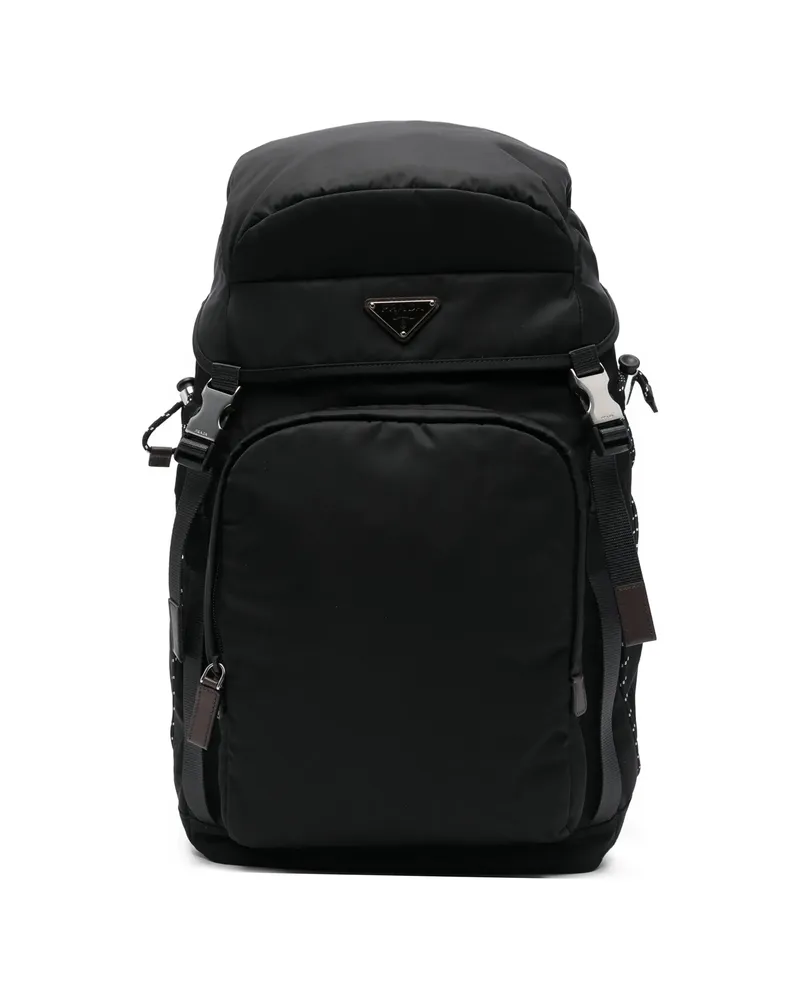 Prada Speedrock Re-Nylon Backpack Black