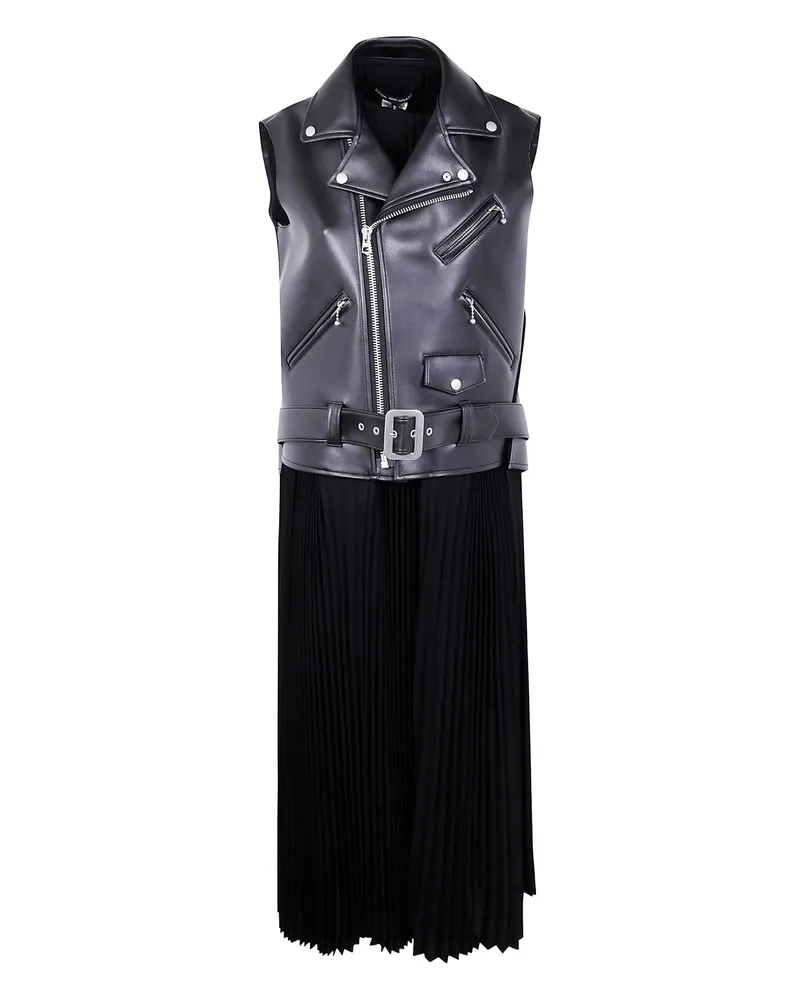 Junya Watanabe Biker Maxi Dress Black