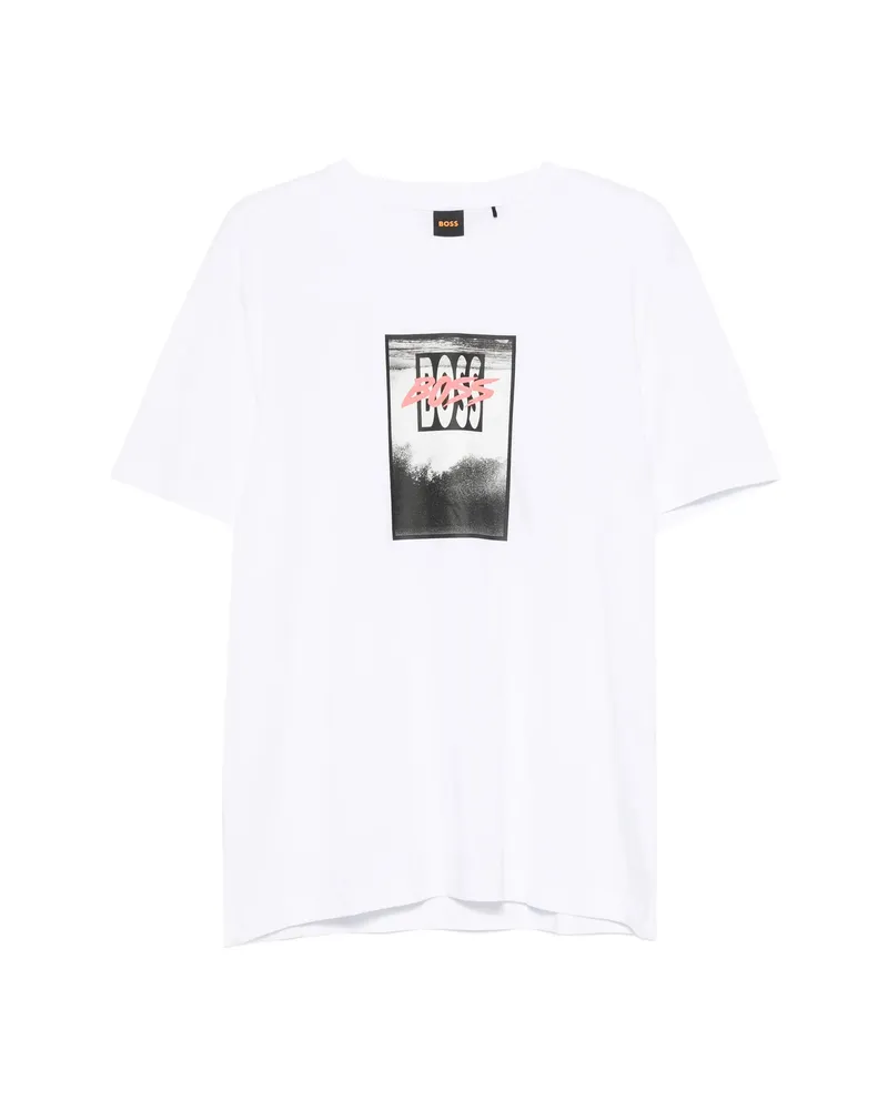 HUGO BOSS Logo-print T-shirt White