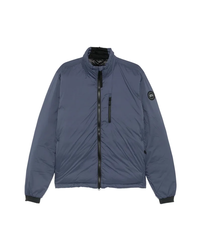 Canada Goose Lodge Quilted Logo-patch Jacket Blue