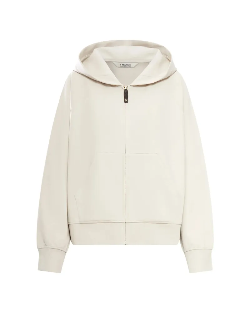Max Mara Zip-up Hoodie Neutrals