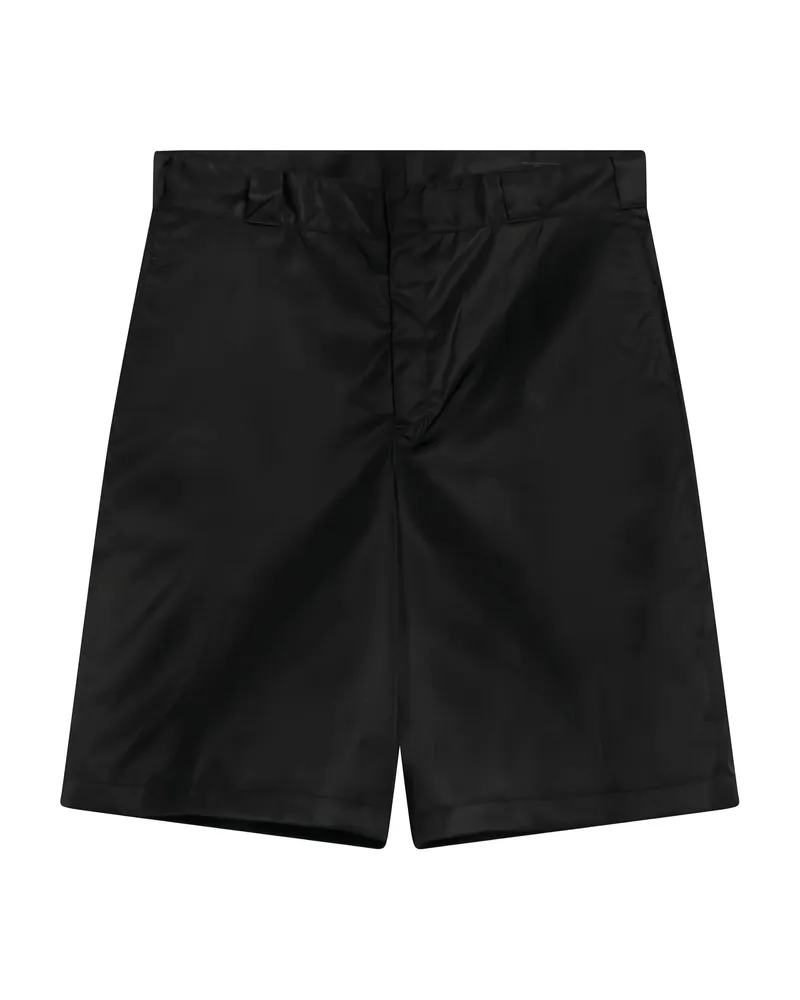 Prada Re-Nylon Bermuda Shorts Black