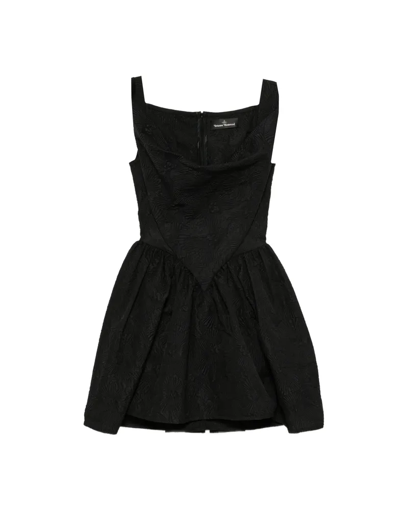 Vivienne Westwood Jacquard-effect Sleeveless Dress Black