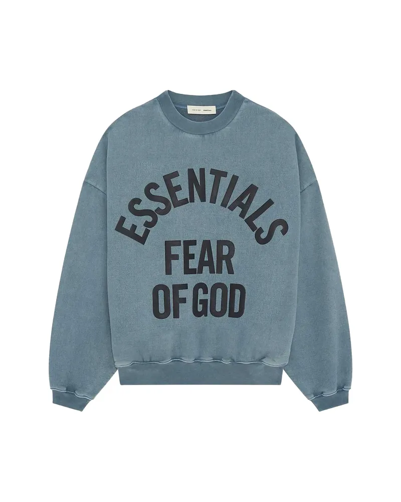 Fear of God Campus 90s Logo Sweatshirt Blue