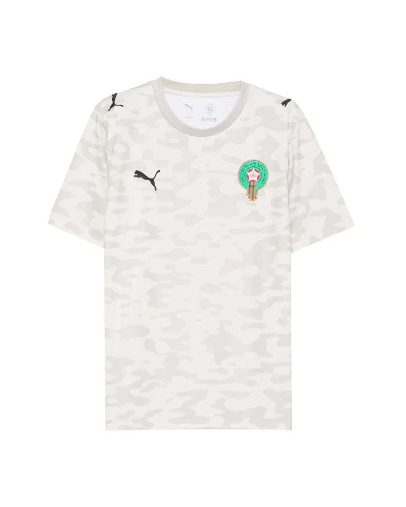 Puma X Salehe Bembury X Morocco Camouflage-print Logo-patch T-shirt Neutrals