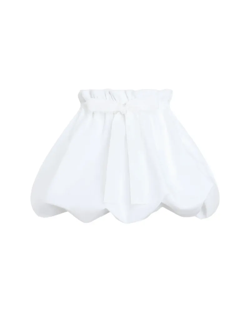 Patou Bloomer Mini Skirt White