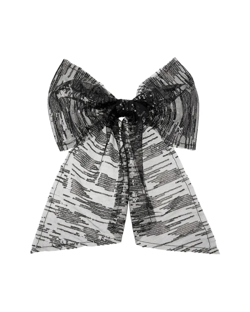 Maison Michel Wicole Hair Clip Black