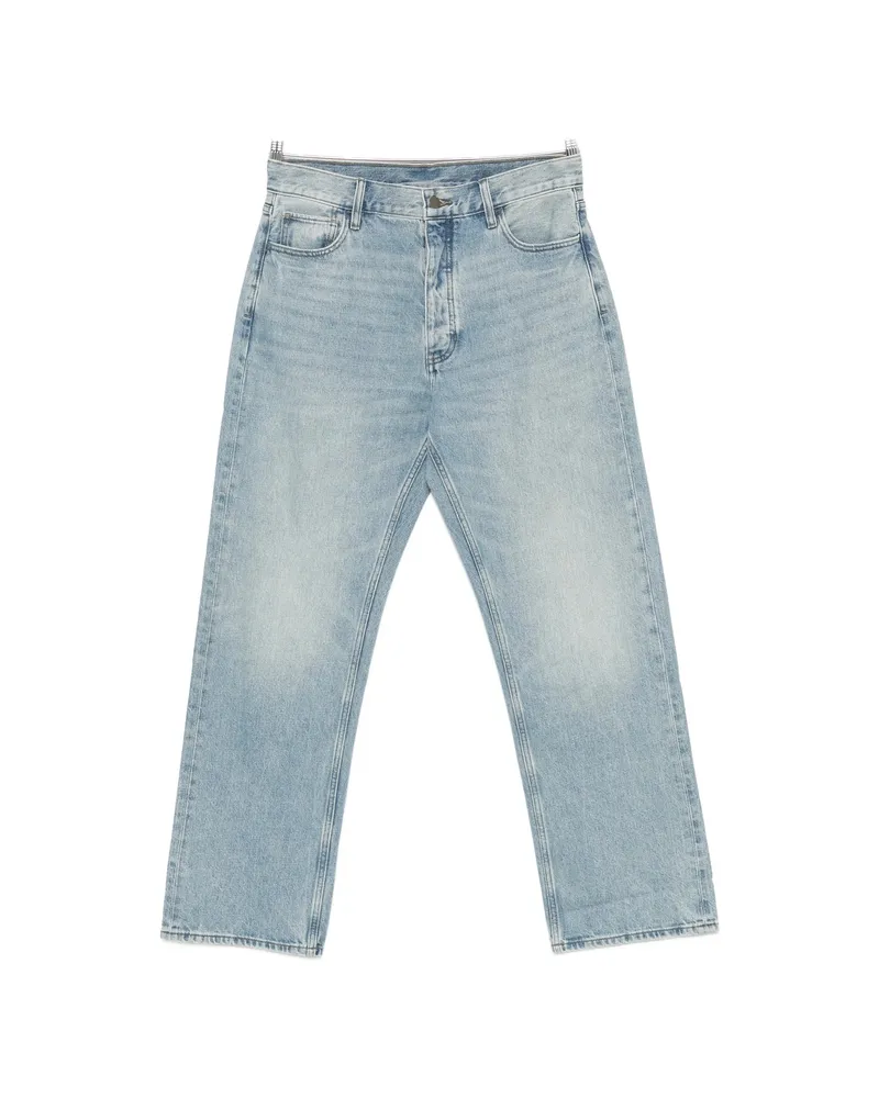 Fear of God Faded-effect Straight-leg Jeans Blue