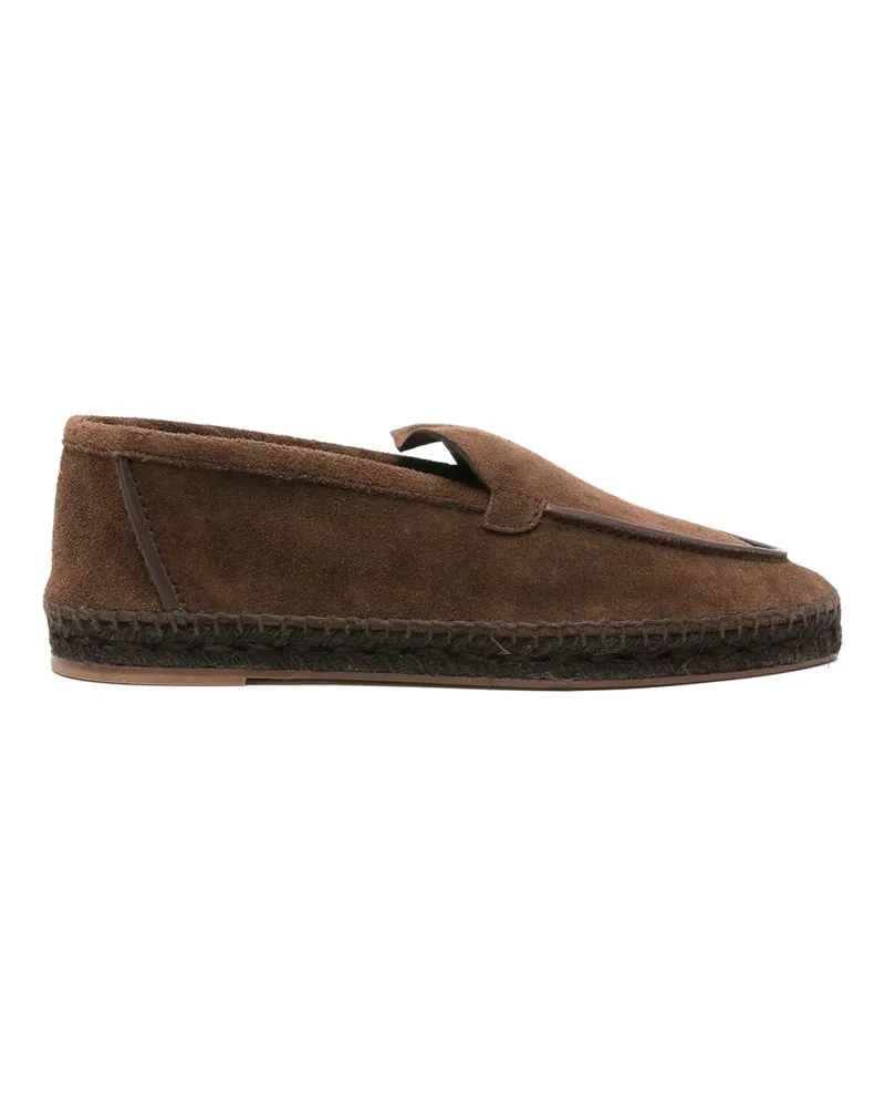 Castañer Suede Espadrilles Brown