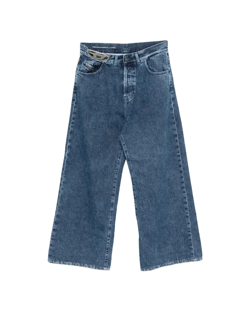 Diesel 1996 D-Sire-S4 Wide-leg Jeans Blue