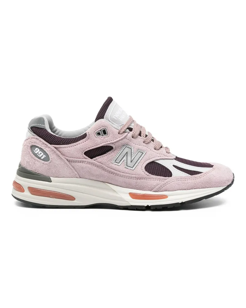 New Balance 991 Suede Sneakers Pink