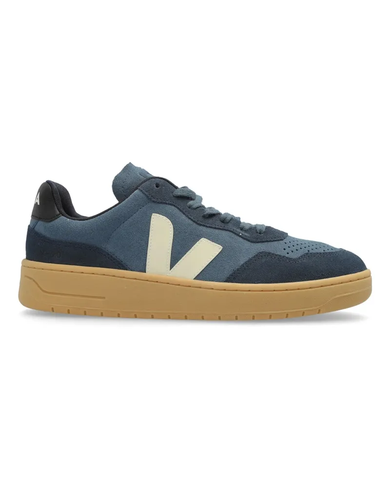 VEJA V-90 Suede Sneakers Blue