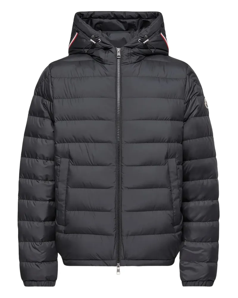 Moncler Hooded Padded Jacket Black