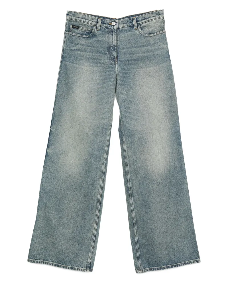Courrèges Utility-style Jeans Blue