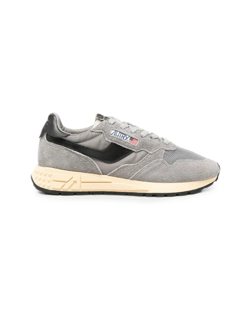 AUTRY Reelwind Panelled Sneakers Grey
