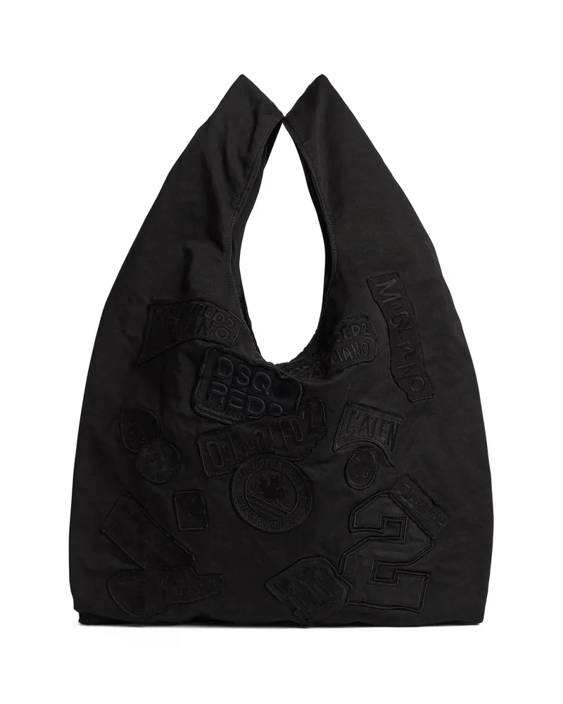 Dsquared2 D2 X Magliano Shopping Bag Black