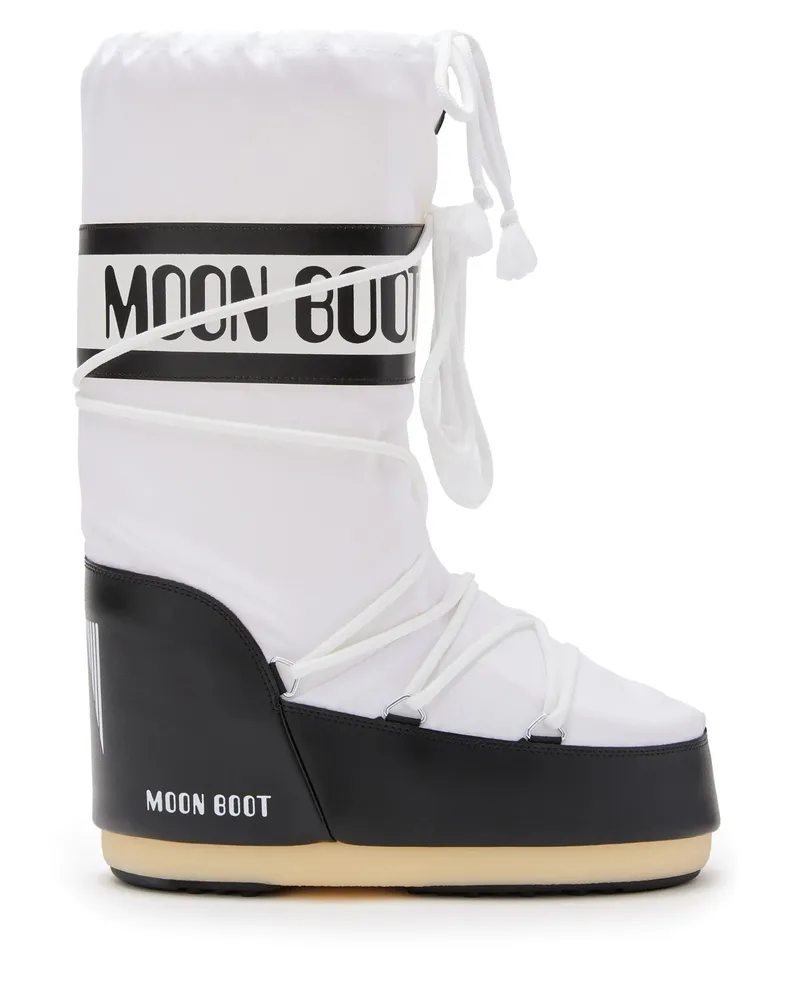 Moon Boot Icon Logo-print Snow Boots White