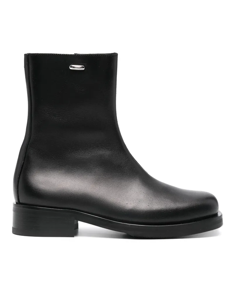 Our Legacy Leather Boots Black