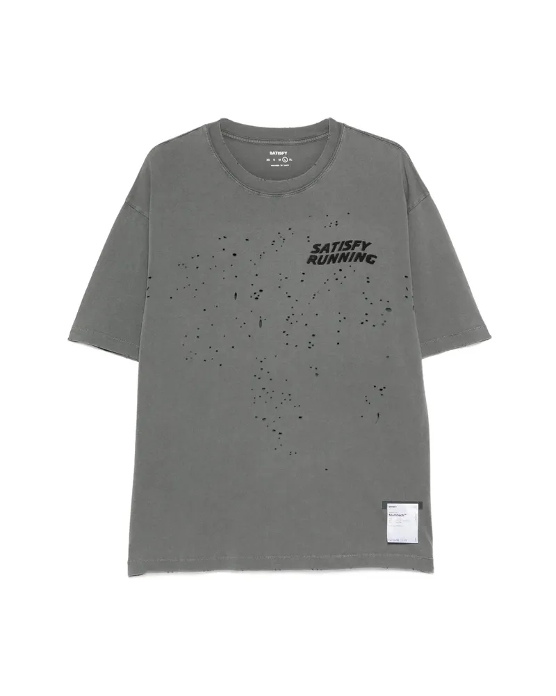 Satisfy Crew-neck T-shirt Grey