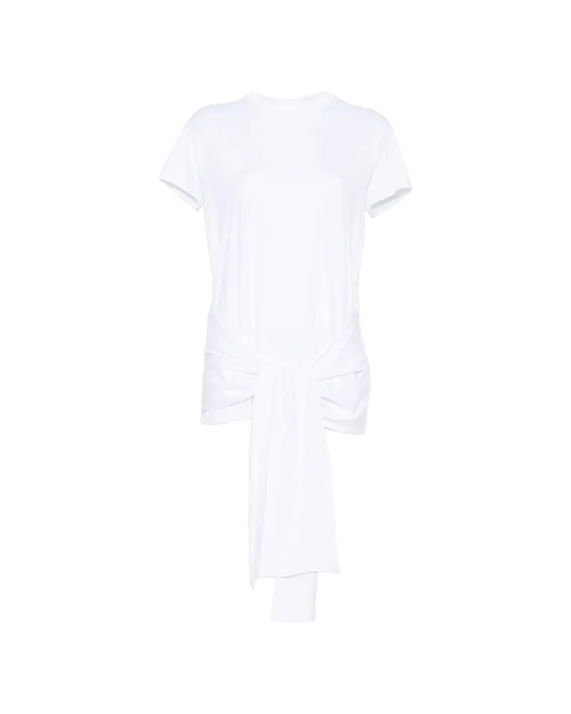 Totême Tie-waist Short-sleeve T-shirt White