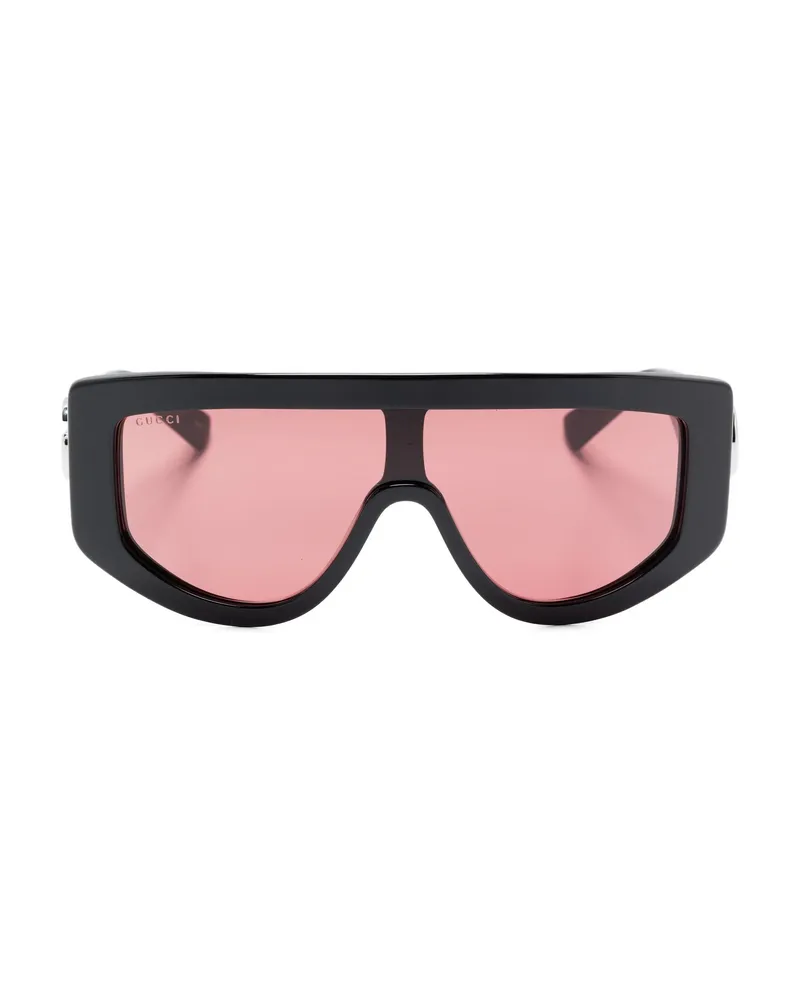 Gucci Double G-plaque Sunglasses Black