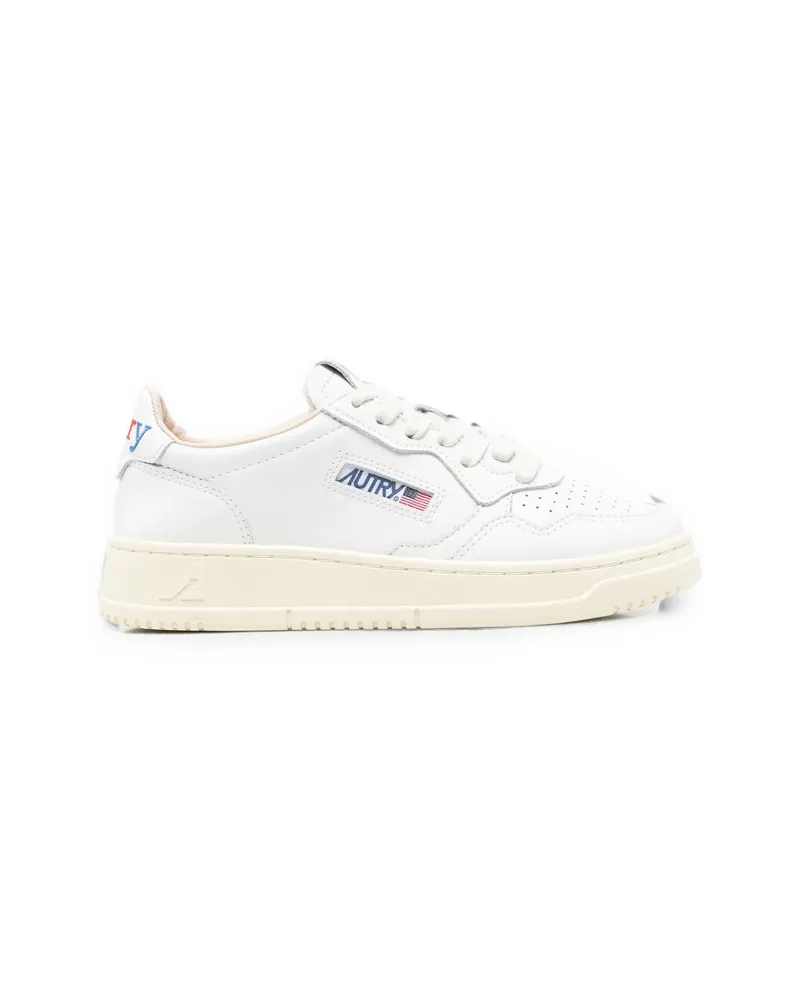 AUTRY Medalist Leather Sneakers White