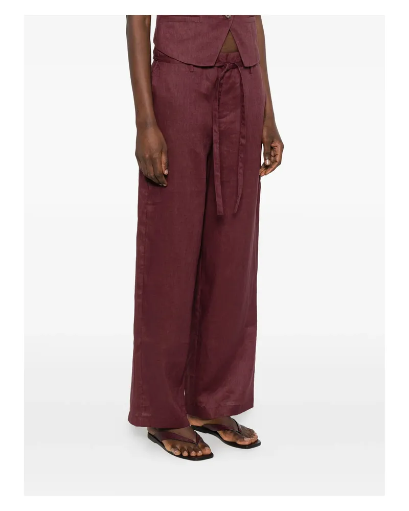 JcSophie Loire Belted Trousers Red