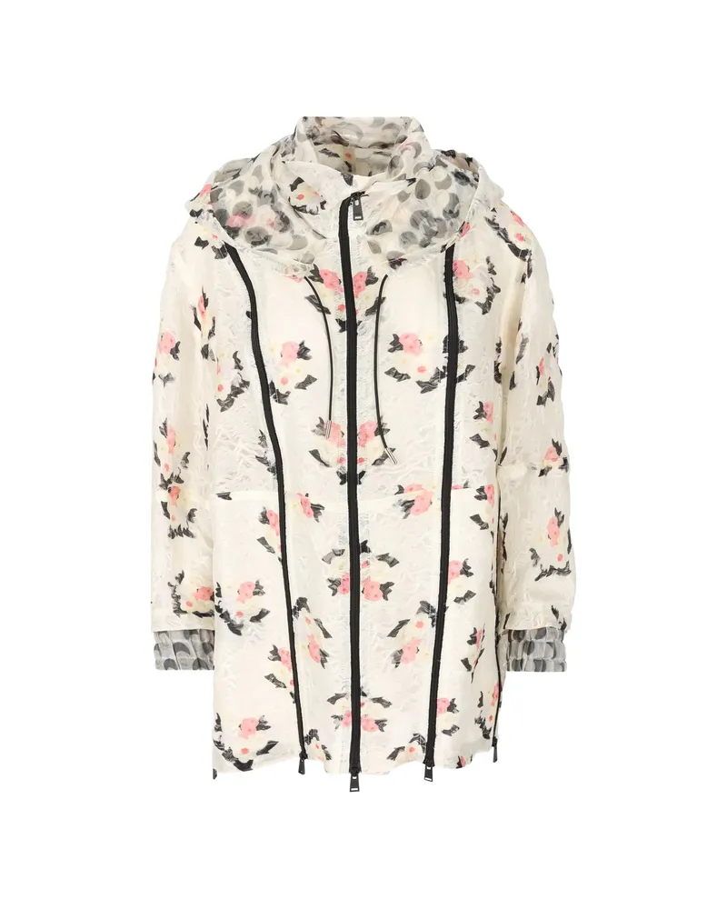 Fendi Floral Jacket White