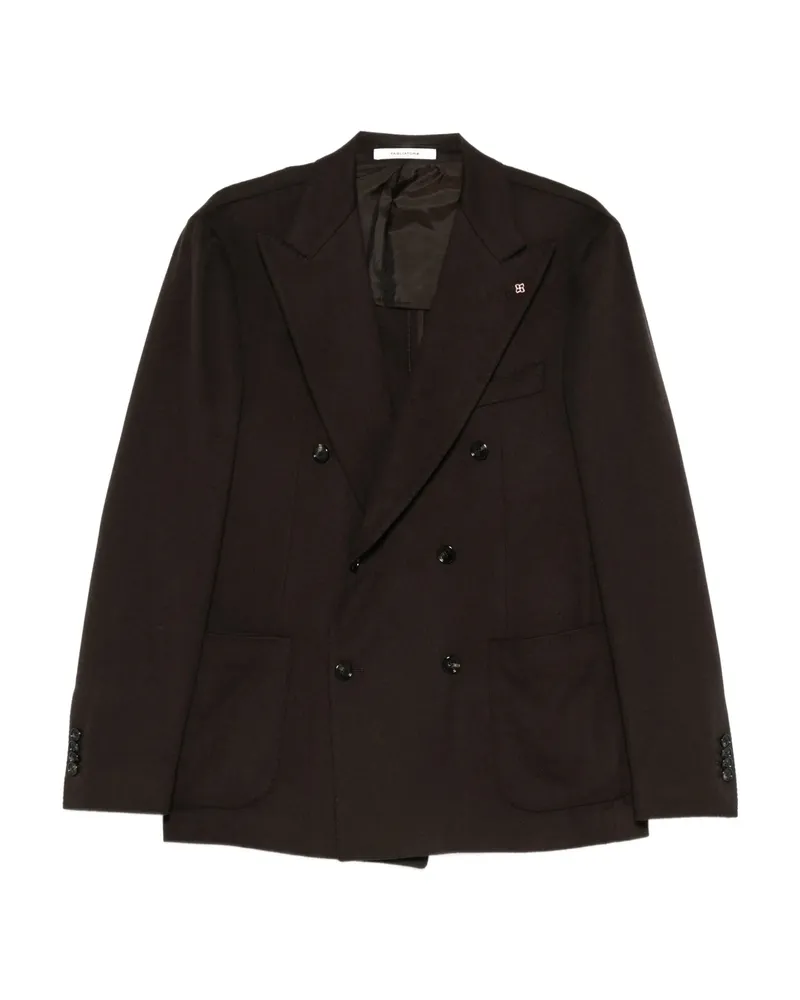 Tagliatore Double-breasted Jacket Brown