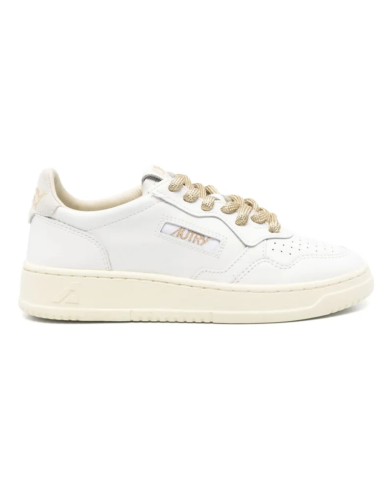 AUTRY Medalist Low Leather Sneakers White