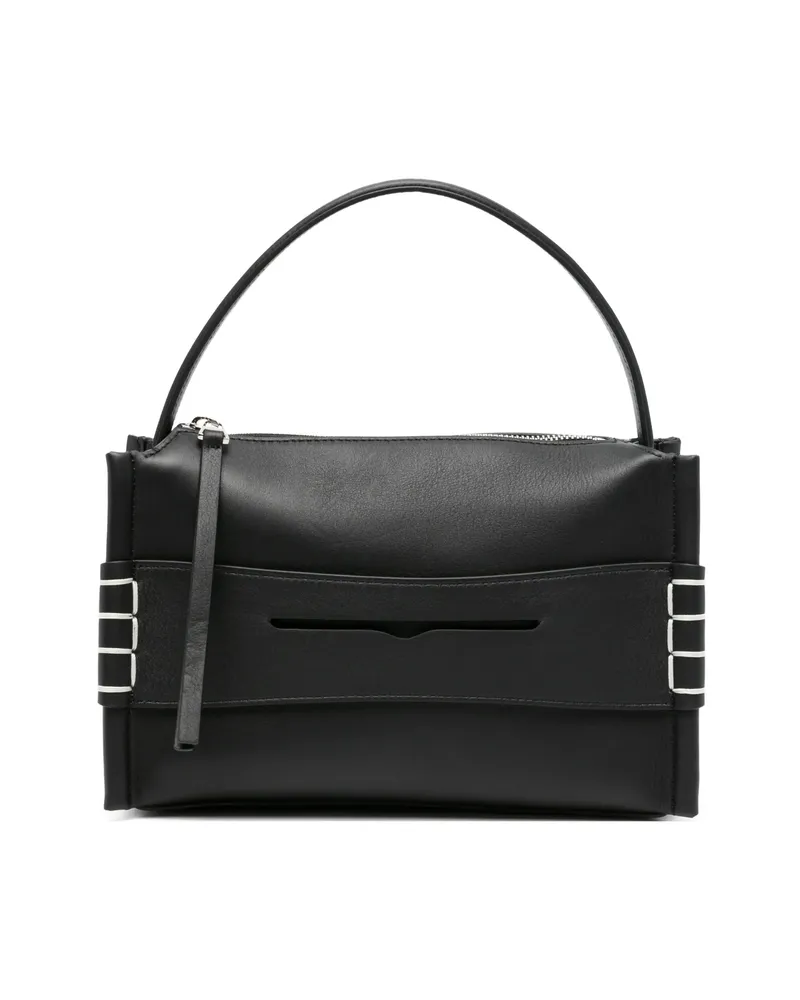 J.W.Anderson Small Leather Tote Bag Black