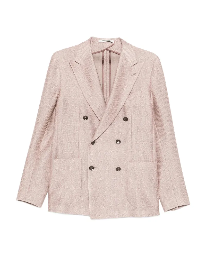 Tagliatore Double-breasted Blazer Pink